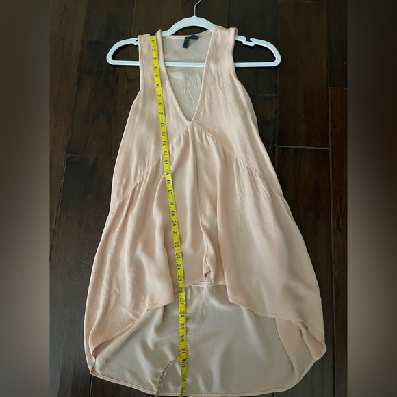 Anthropologie (LEFT OF CENTER) Peach Tunic-type Blouse, Size Small - Picture 4 of 10